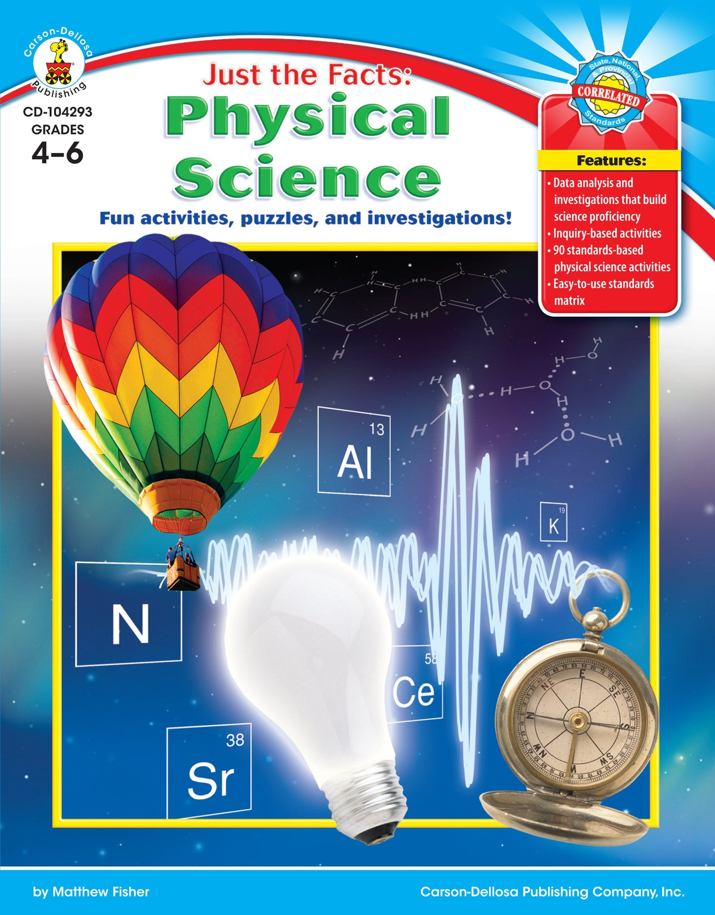 Gr 4-6 Just the Facts: Physical Science Ebook