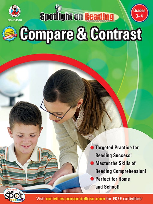 Compare and Contrast: Grades 3-4 Ebook
