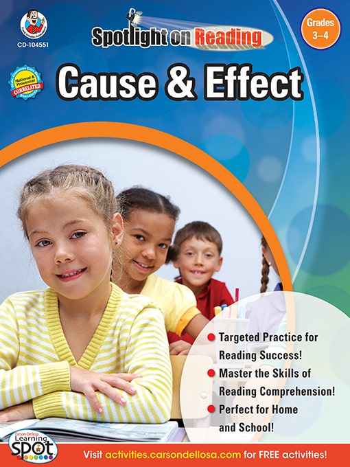 Cause and Effect: Grades 3-4 Ebook