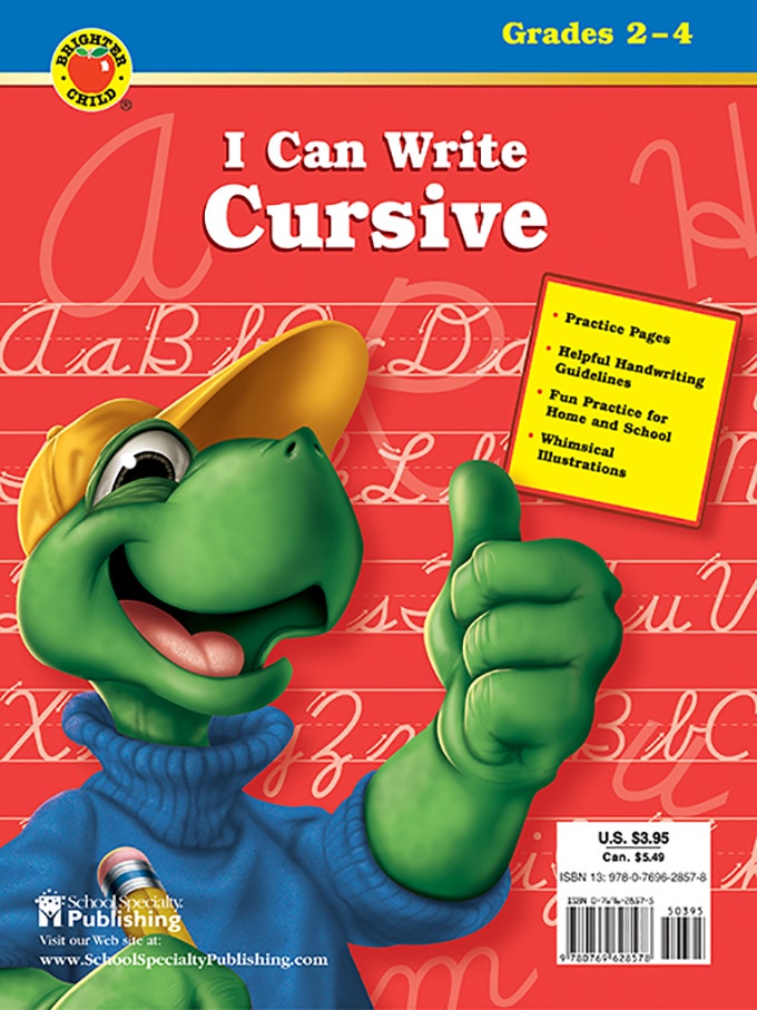 I Can Write Cursive Ebook