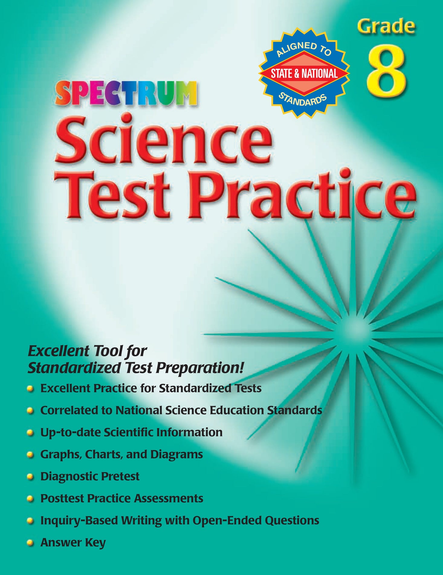 Spectrum Science Test Practice (Grade 8) Ebook
