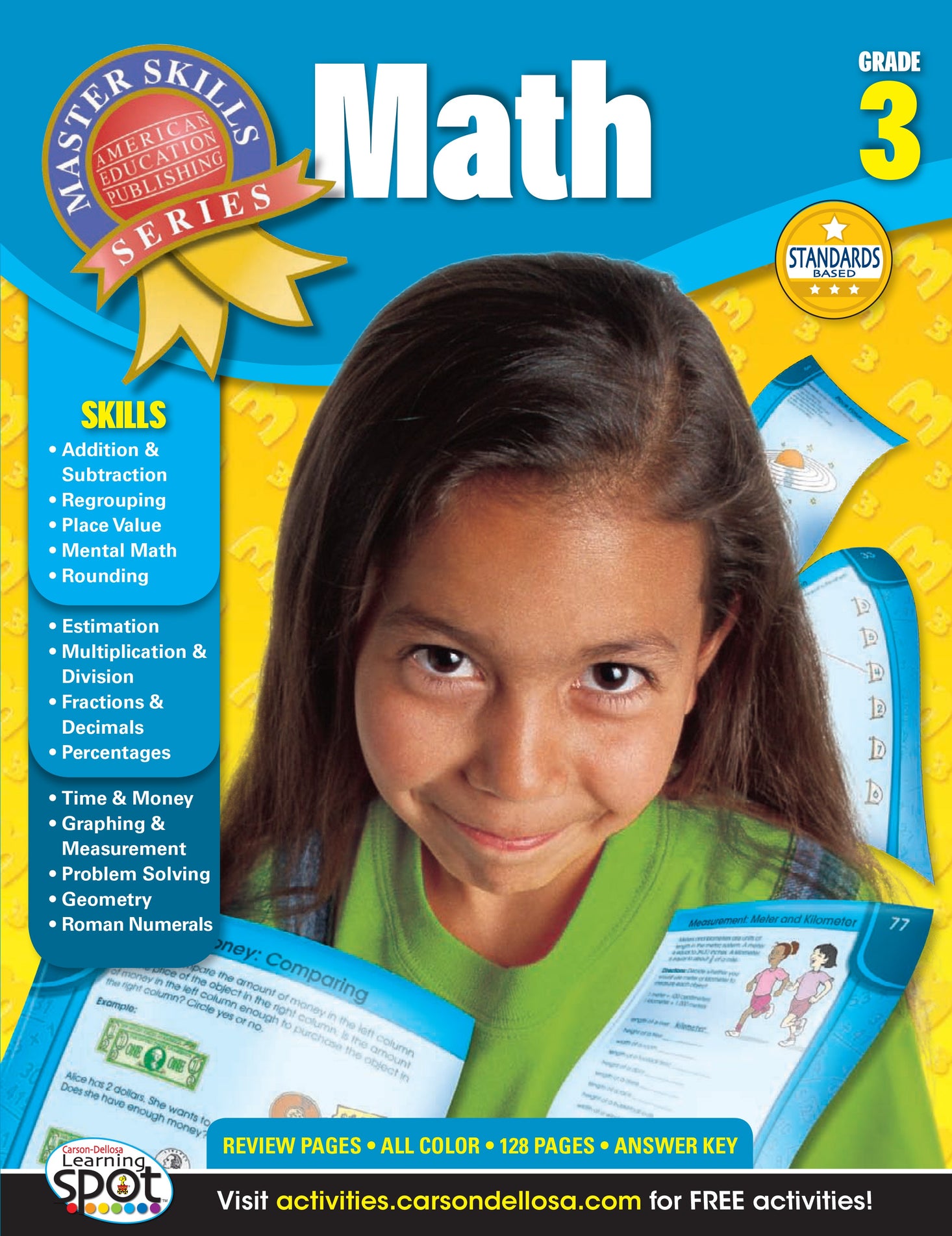 Master Skills Math (Grade 3) Ebook