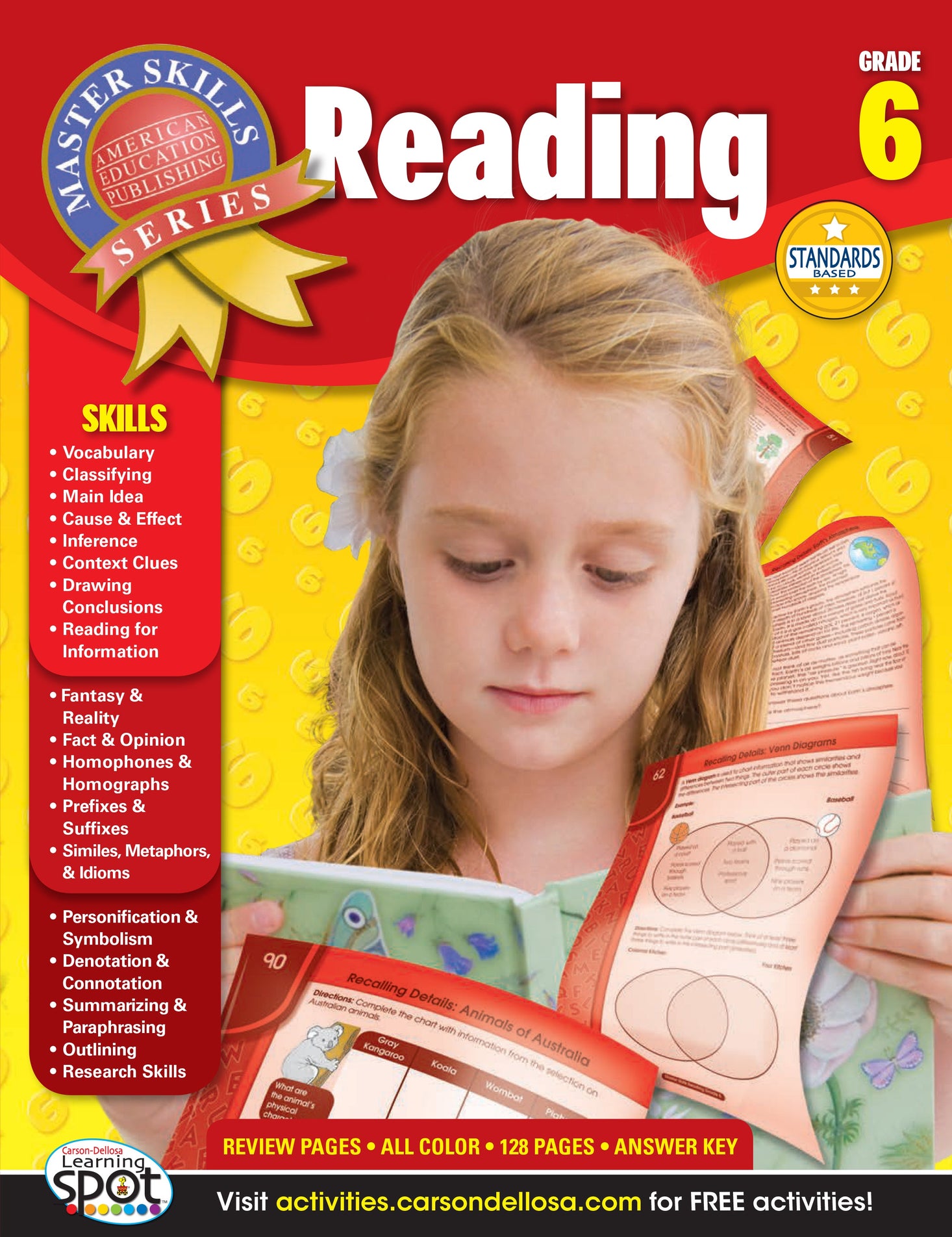Master Skills Reading (Grade 6) Ebook