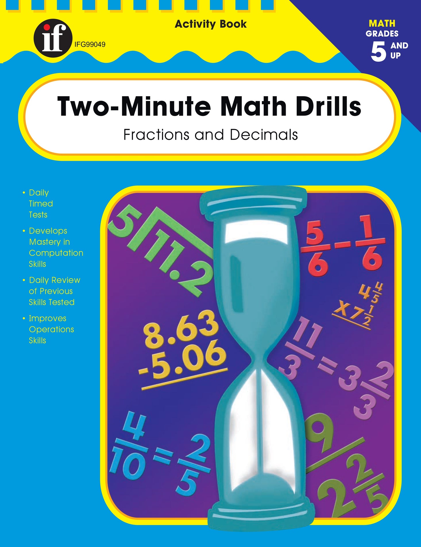 Two-Minute Math Drills (Grades 5-8) Ebook