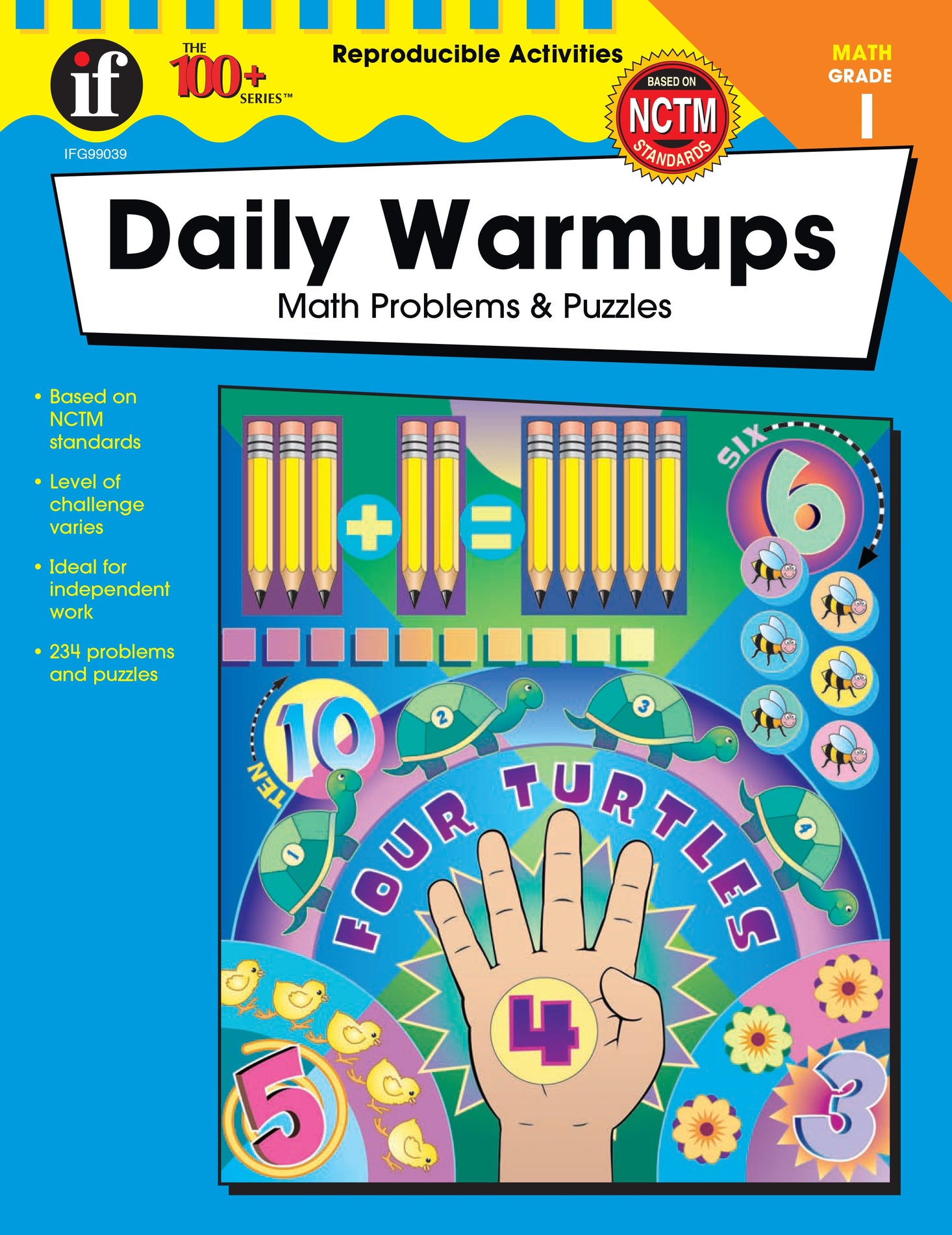 Daily Warmups Math Problems (Grade 1) Ebook
