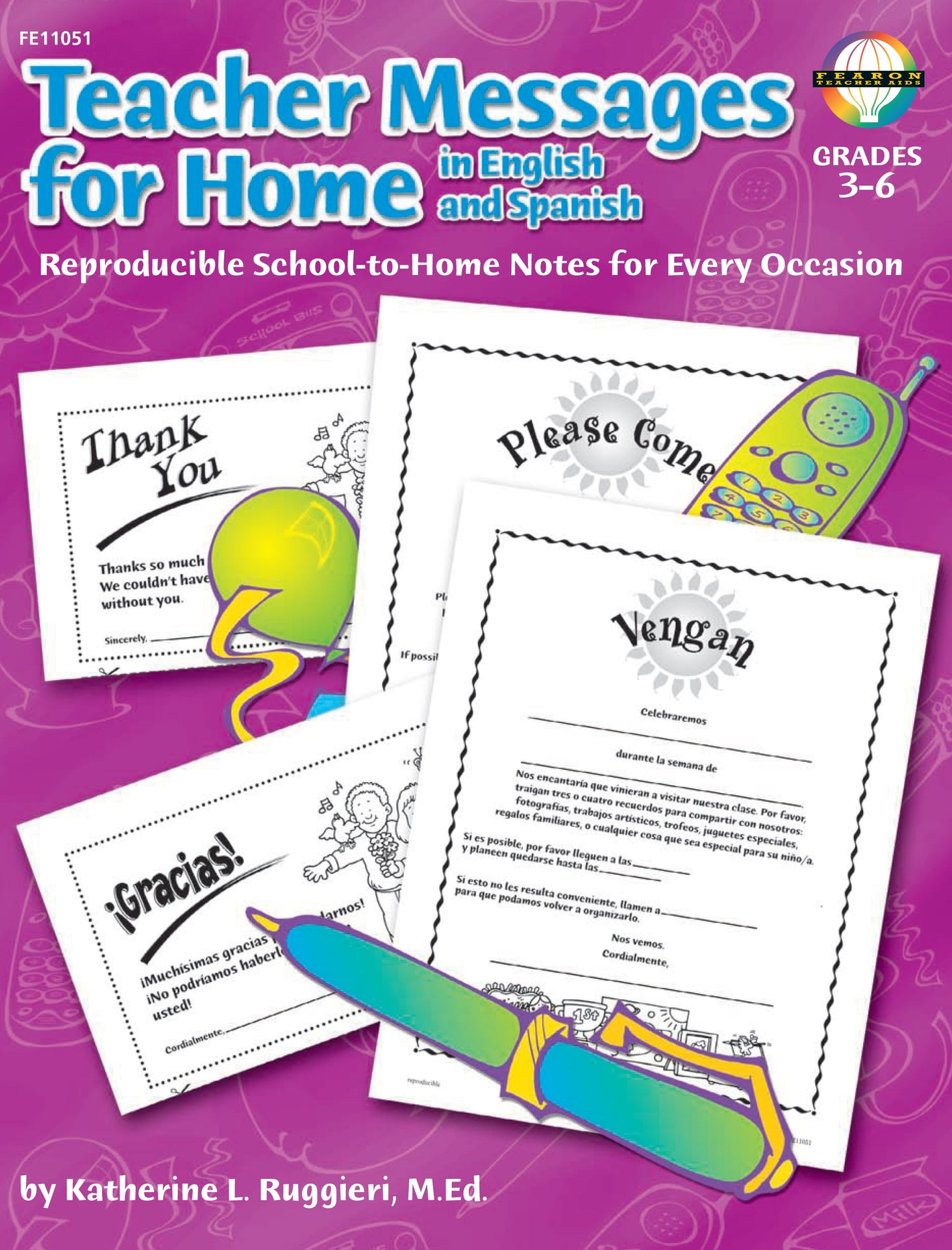 Teacher Messages for Home (English/Spanish) Ebook