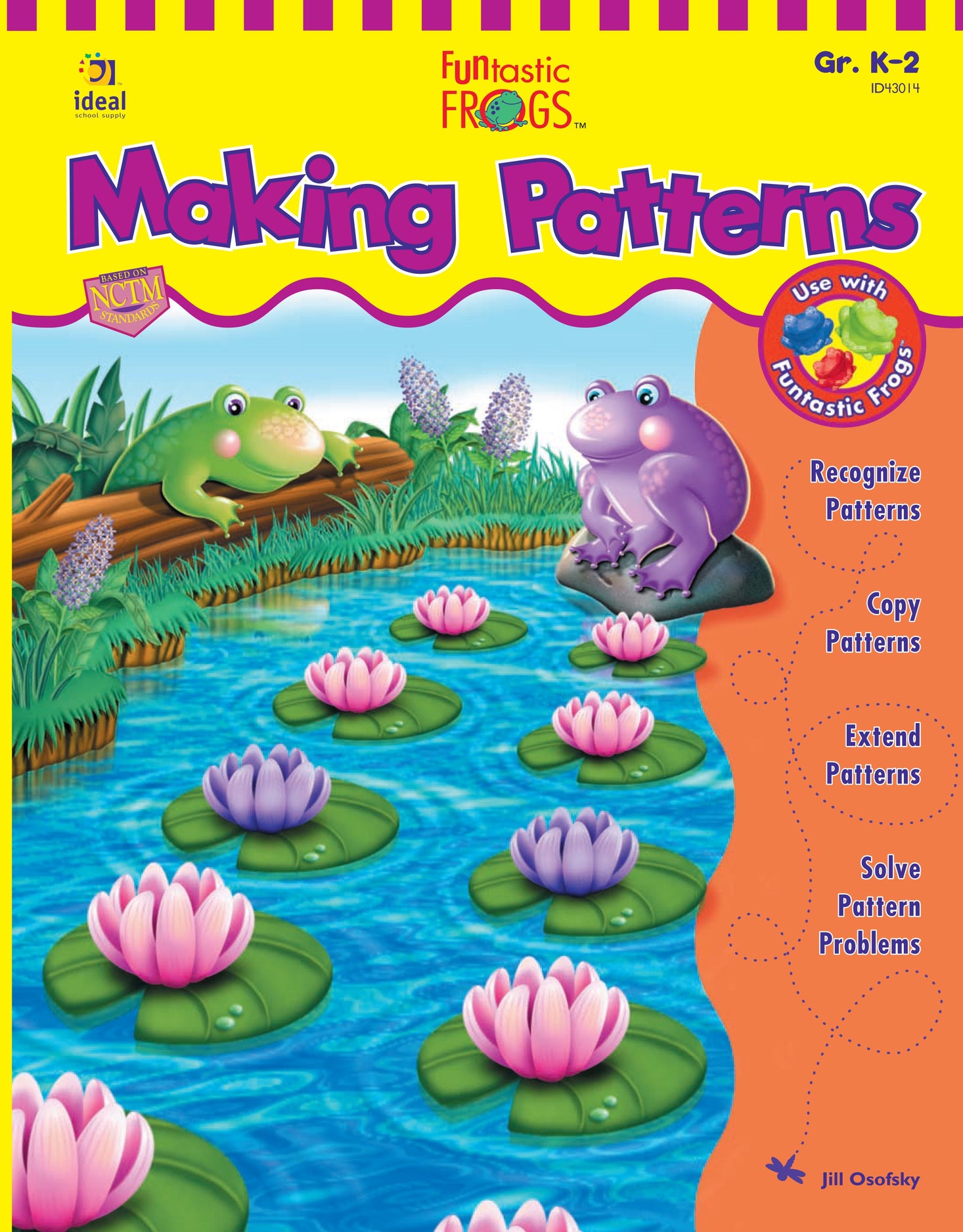 Funtastic Frogs Math Making Patterns Ebook