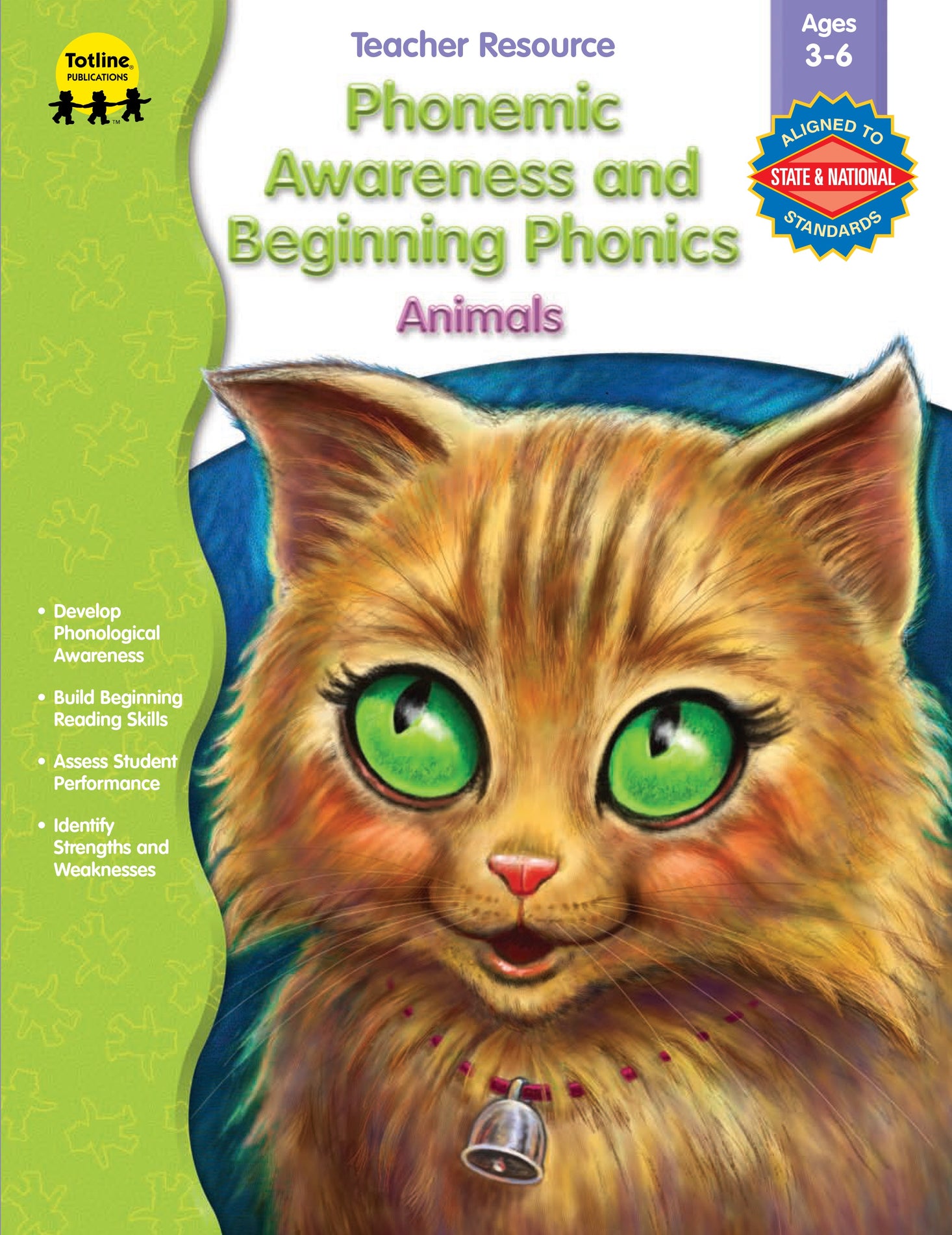 Phonemic Awareness and Beginning Phonics: Animals Ebook