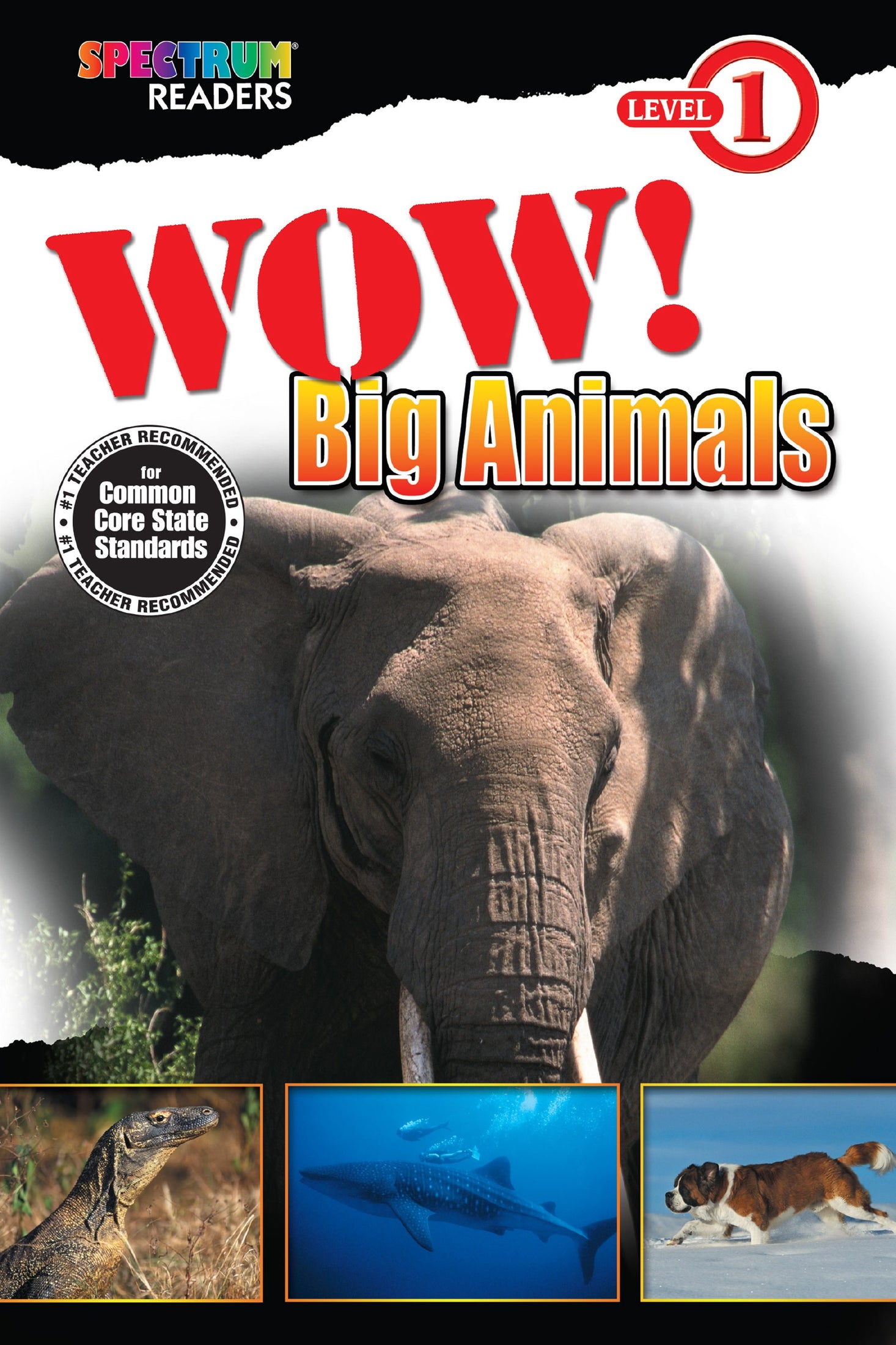 Spectrum Readers Level 1: Wow! Big Animals Ebook