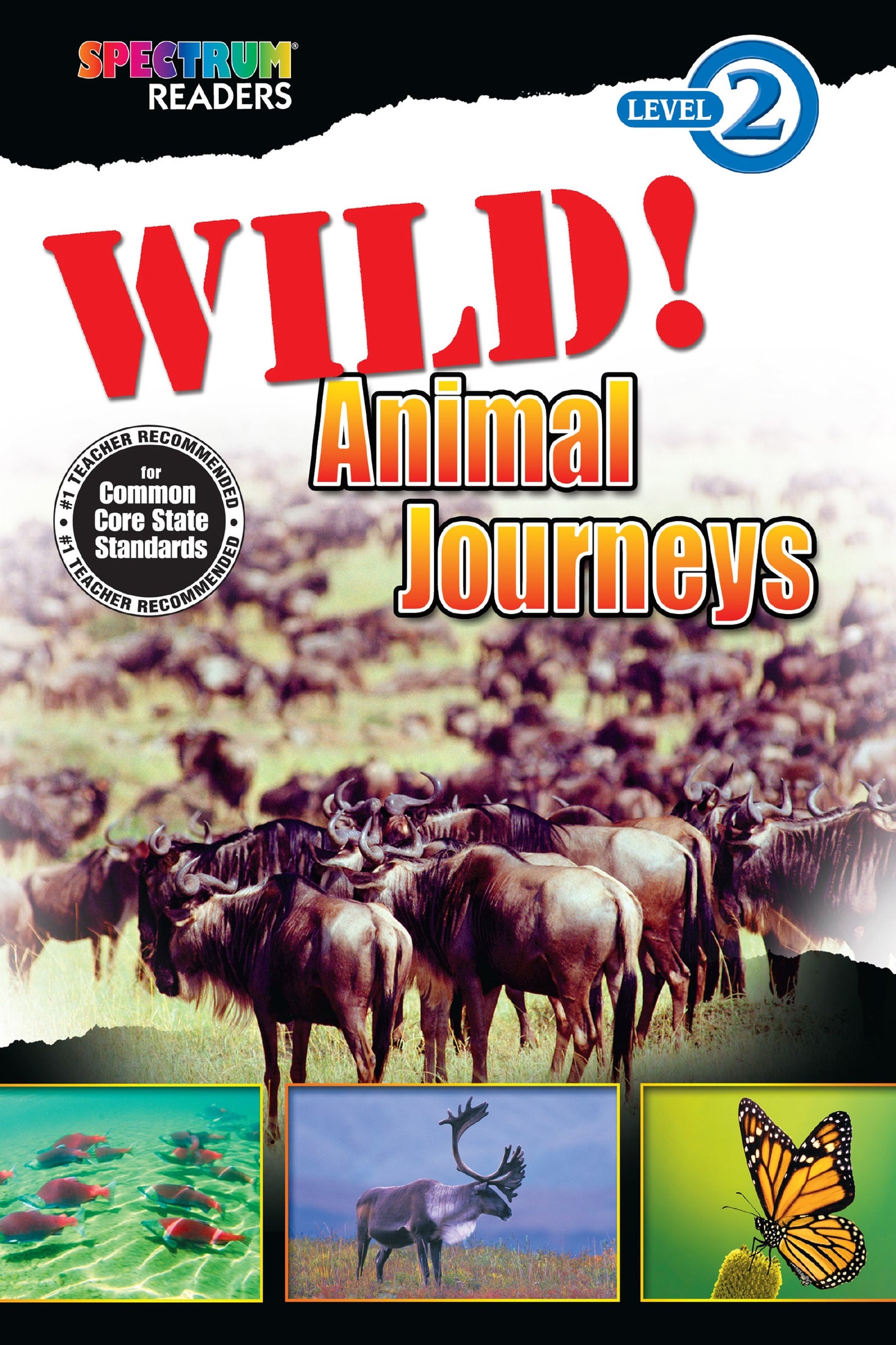 Spectrum Readers Level 2: Wild! Animal Journeys Ebook