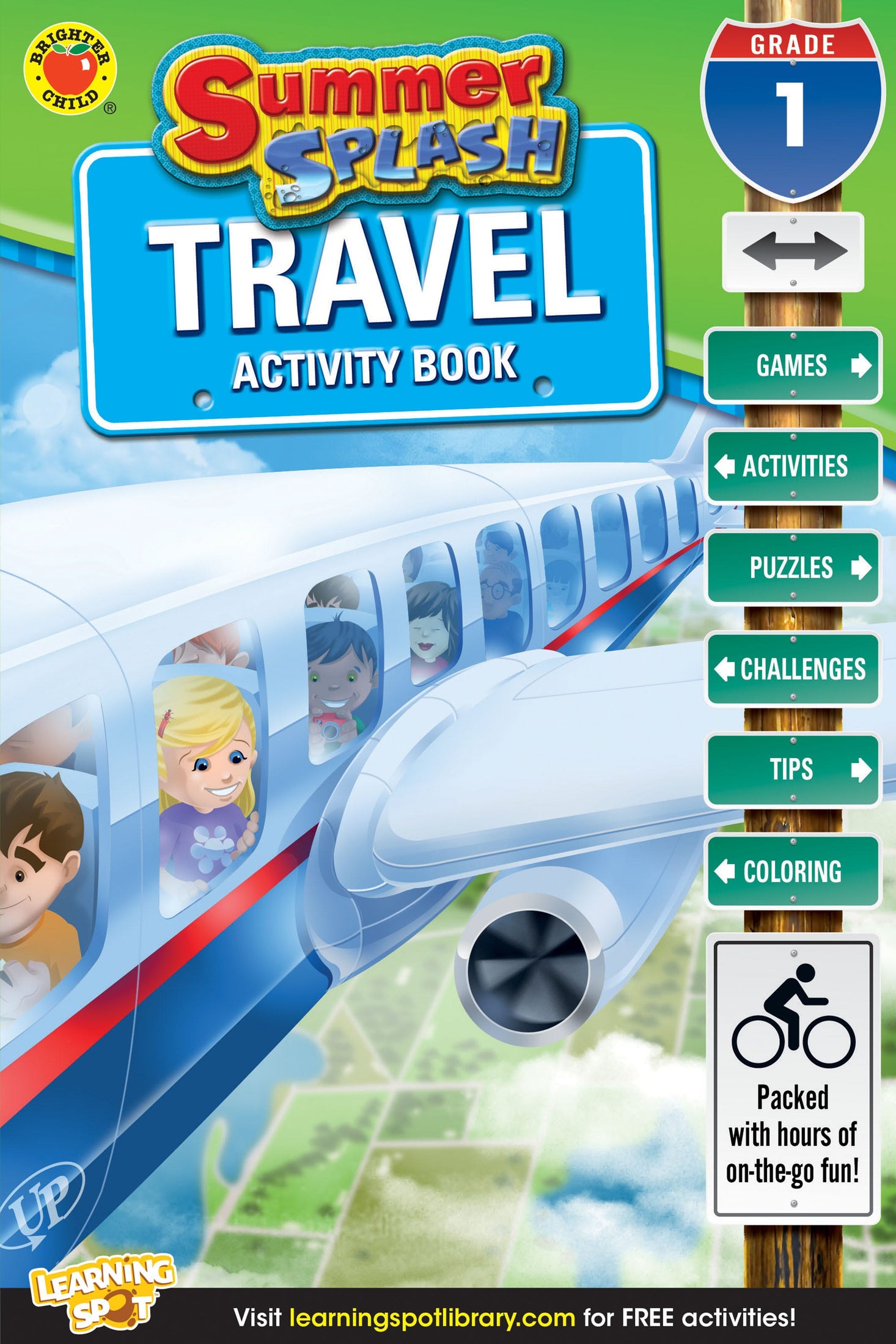 Summer Splash Travel Activity Book: Grade 1 Ebook