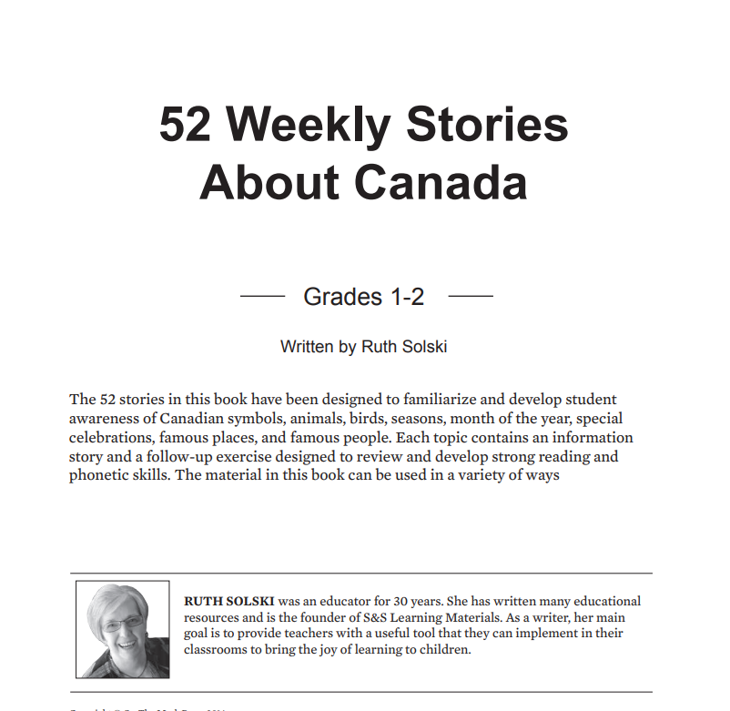 52 WEEKLY STORIES Grade 1-2 (ebook) Ebook