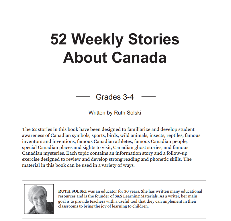 52 WEEKLY STORIES Grade 3-4 (ebook) Ebook