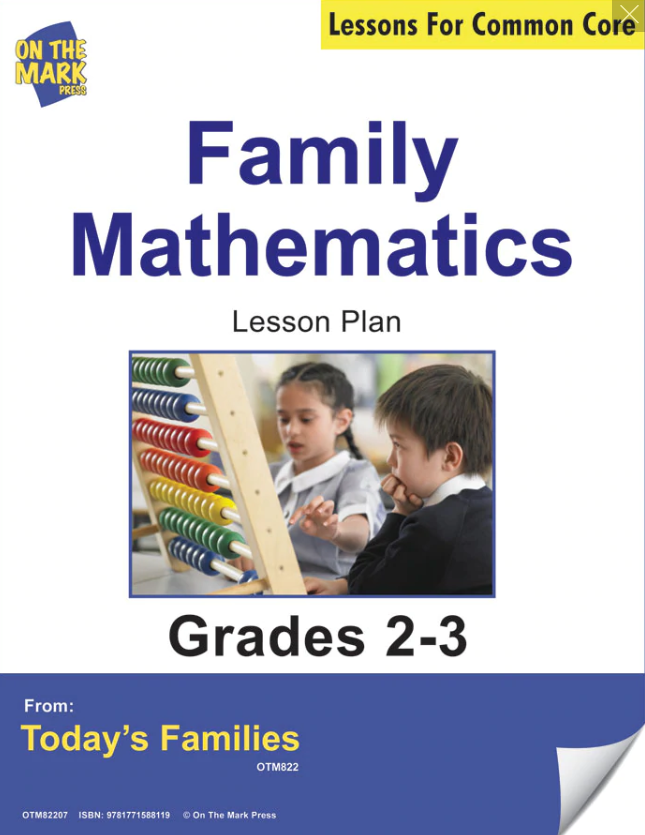Family Mathematics Gr. 2-3 Aligned to Common Core e-lesson