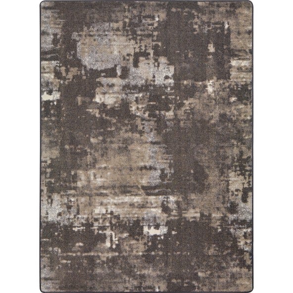 A La Mode Rectangle Chocolate Carpet 7ft 8in x 10ft 9in