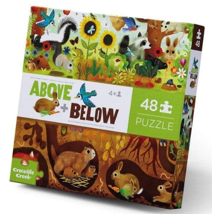 Above & Below Backyard Discovery 48 pc Puzzle by Crocodile C