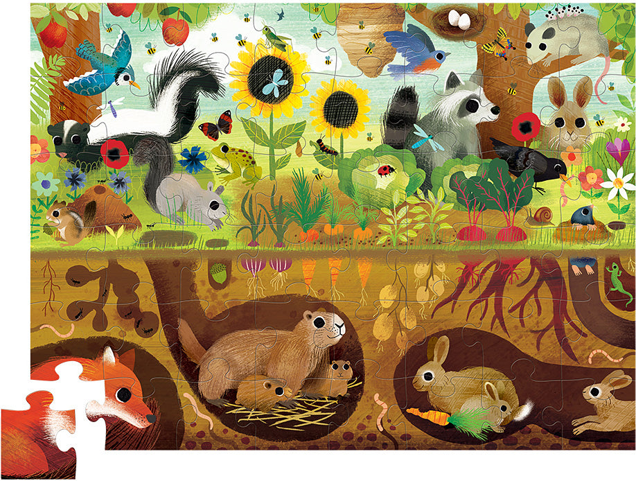 Above & Below Backyard Discovery 48 pc Puzzle by Crocodile C