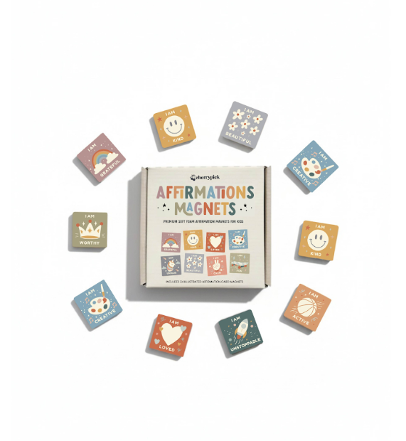 Affirmations Magnets Soft Foam Magnetic Set