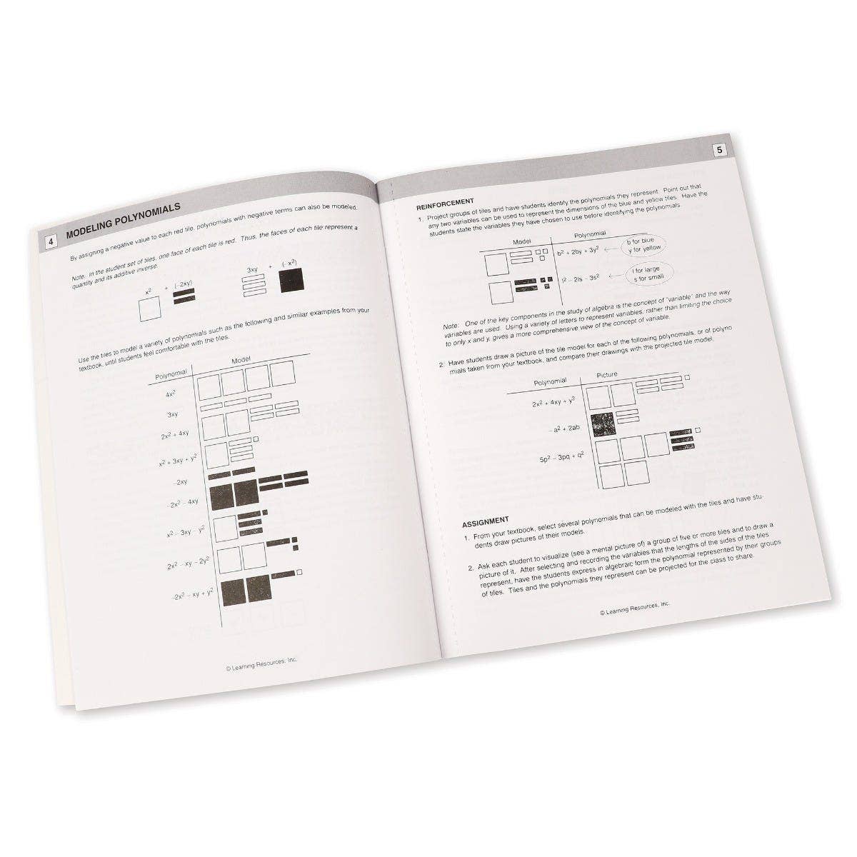 Algebra Tiles Class Set