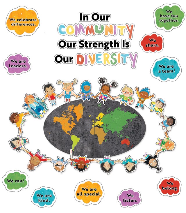 All Are Welcome Our Strength Is Our Diversity Bulletin Board