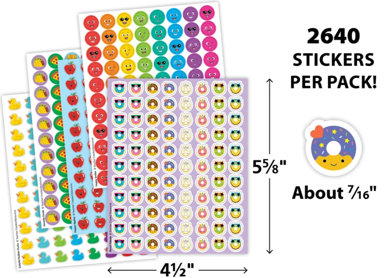 Awesome Assortment Mini Stickers Variety Pack