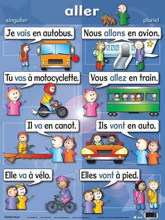 Basic French Verbs 7 pk