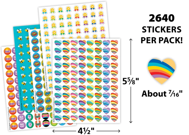 Be Positive Mini Stickers Variety Pack