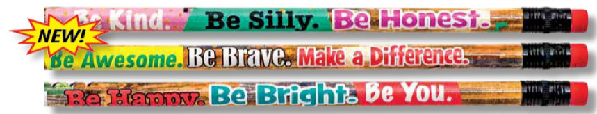 Be Positive Pencils 12 pack