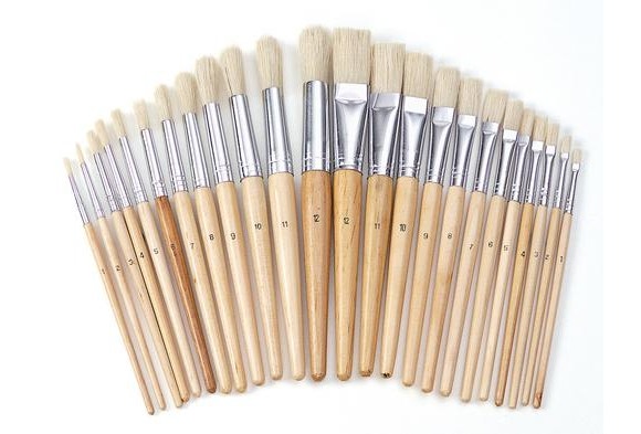 Best Value Easel Brushes Set of 24
