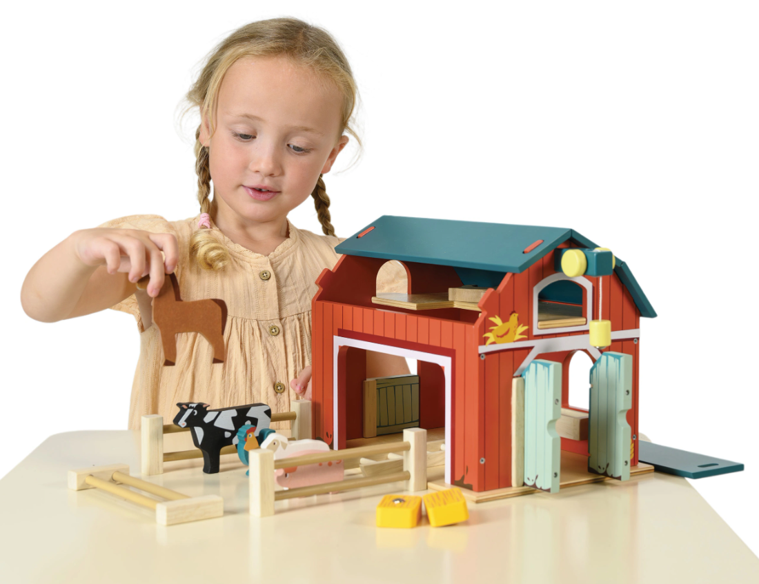 Big Red Barn Playset