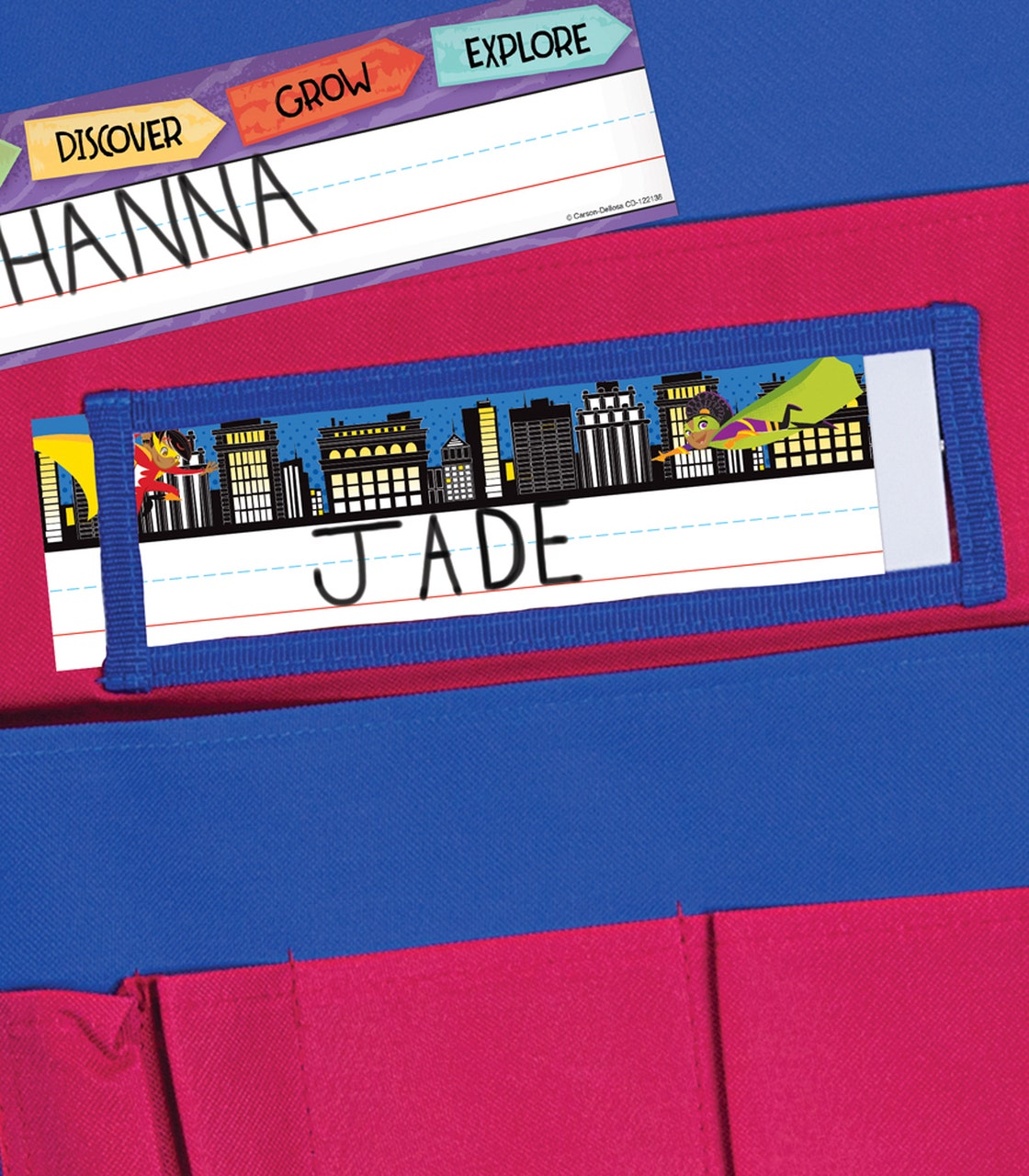 Chairback Buddy Pocket Chart Storage