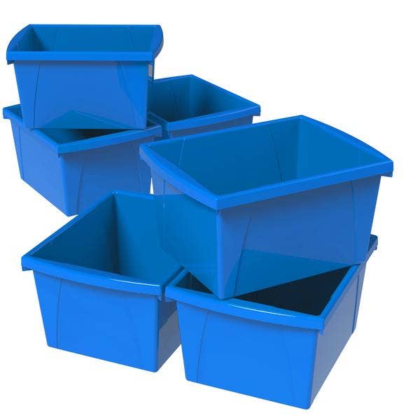Storage Bin Blue 13x11x7