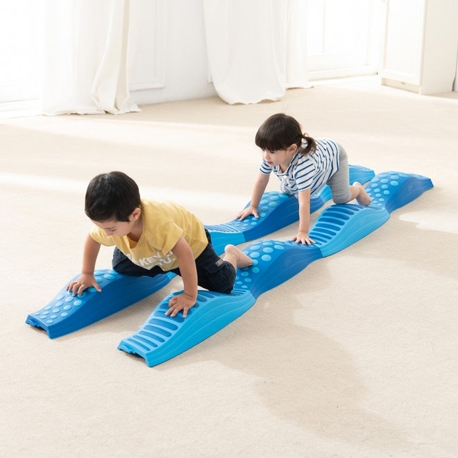 Weplay Blue Wavy Tactile Path