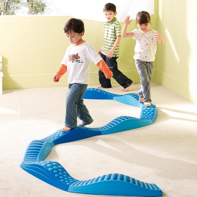 Weplay Blue Wavy Tactile Path