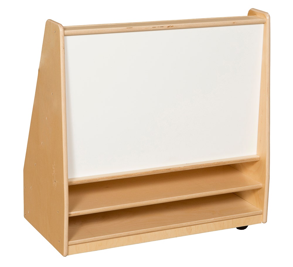 Book Storage & Display with Markerboard without Trays