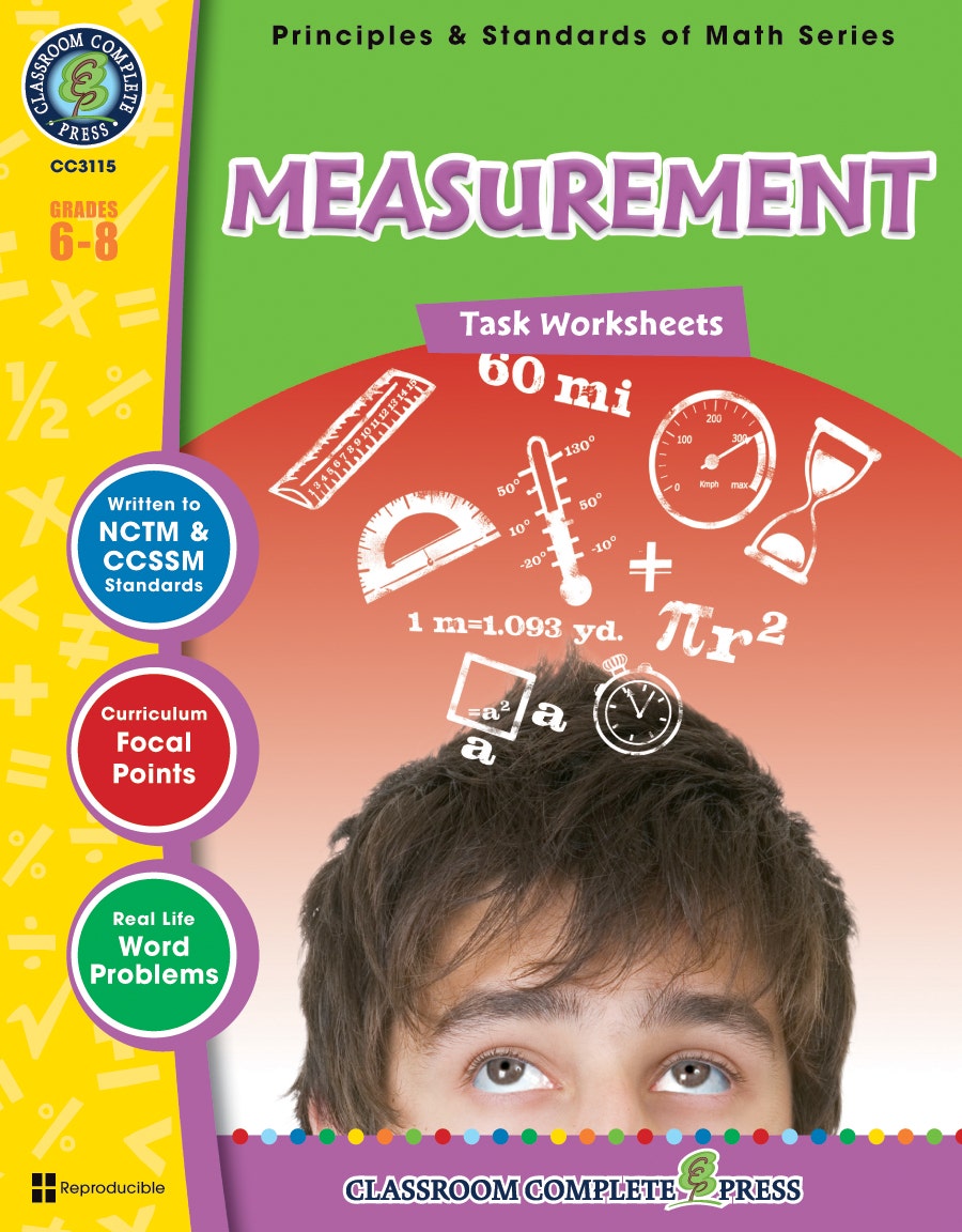 Measurement - Task Sheets Gr. 6-8 Ebook