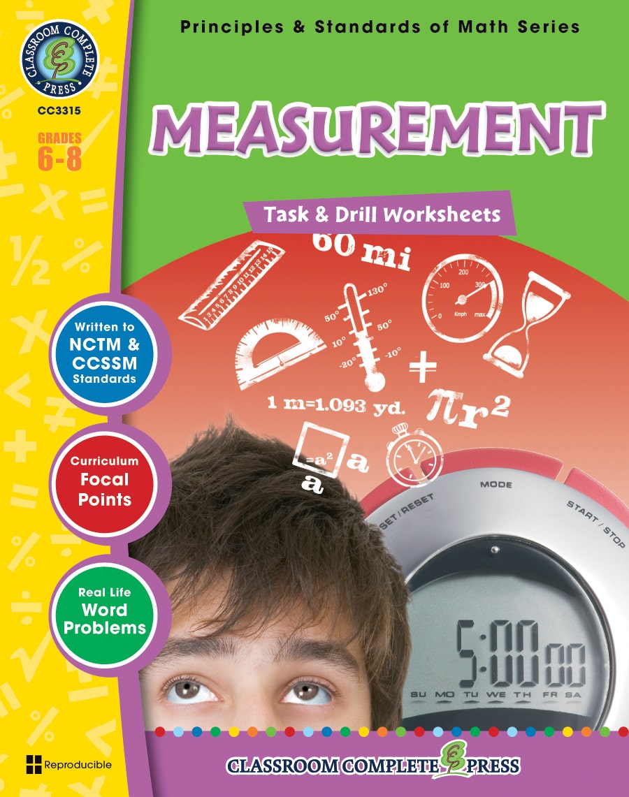 Measurement - Task & Drill Sheets Gr. 6-8 Ebook