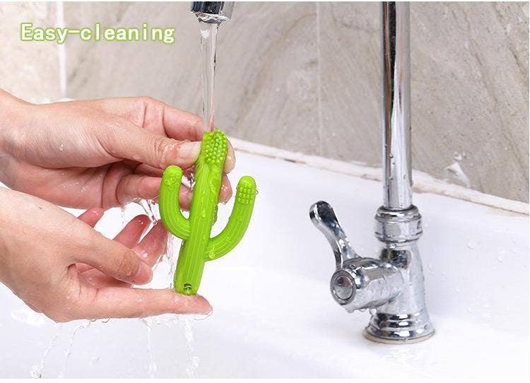 Cactus Toothbrush Teether