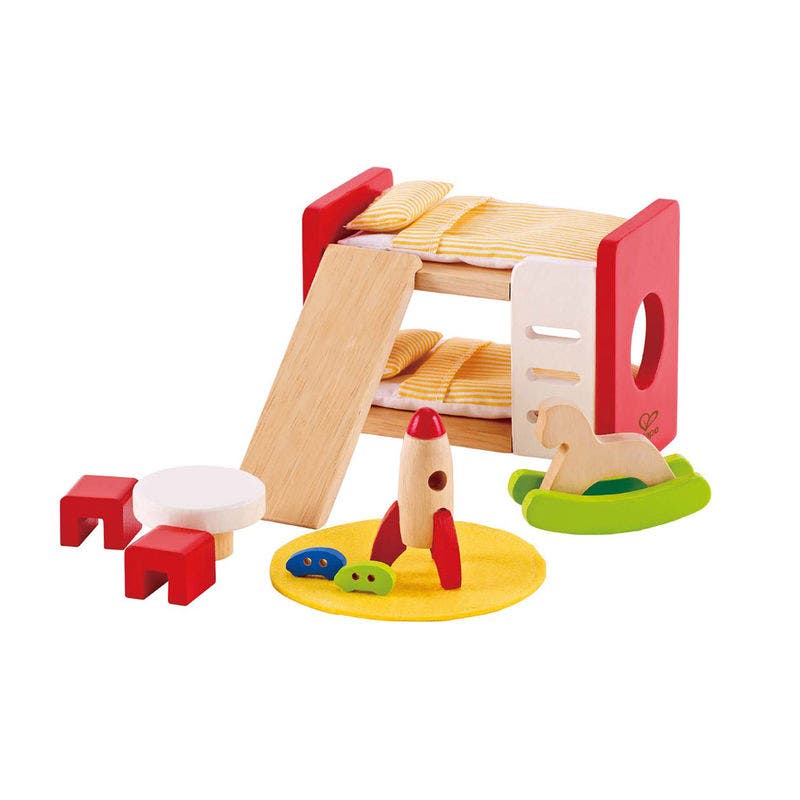 Wooden Dollhouse Furniture Childrens Room by Hape