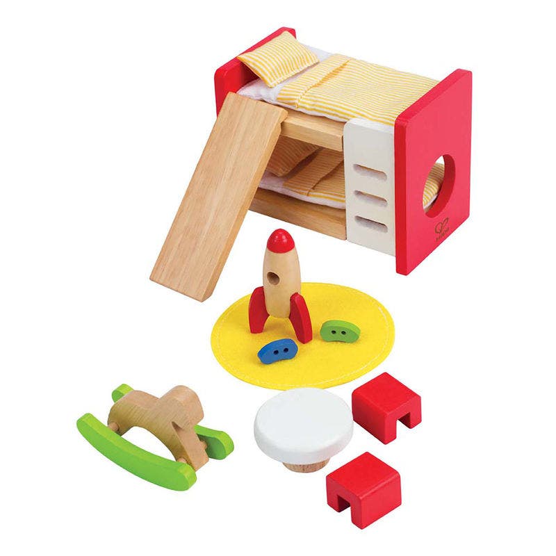 Wooden Dollhouse Furniture Childrens Room by Hape
