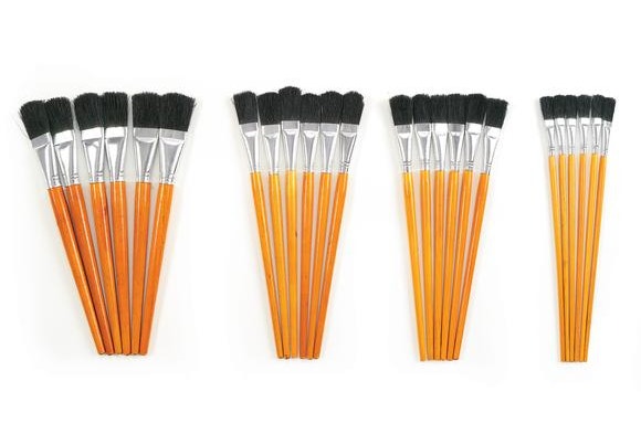 Classroom Easel Brush Set of 24