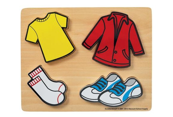 Clothes Chunky Puzzle