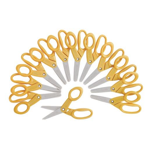 Colorations 5in Blunt Tip Scissors Set of 12