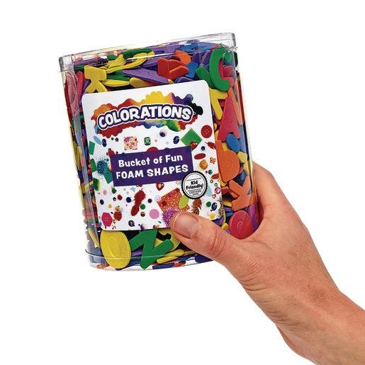 Buckets Of Fun Foam Shapes Set of 6