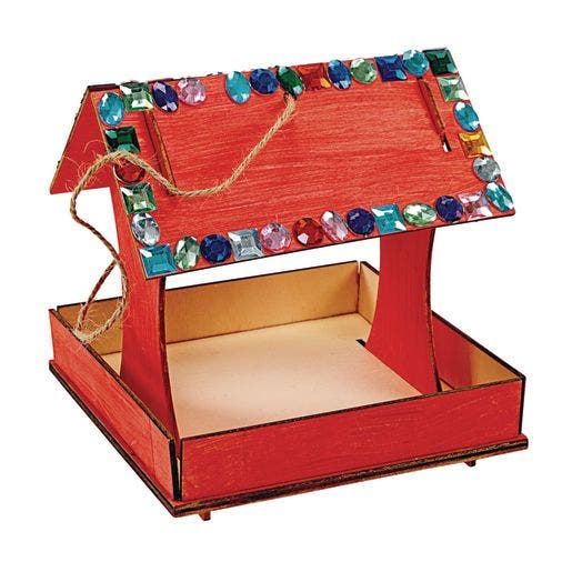 Colorations Easy Build Bird Feeder Set of 6