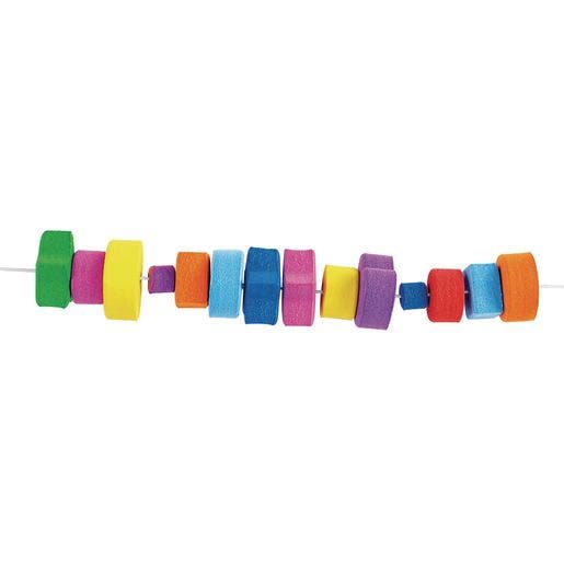 Jumbo Fun Shapes Foam Beads 500 Pcs