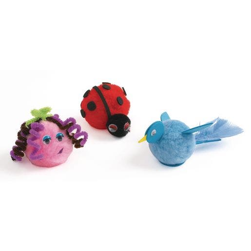 Jumbo Pom Pom 2in 50 Pcs
