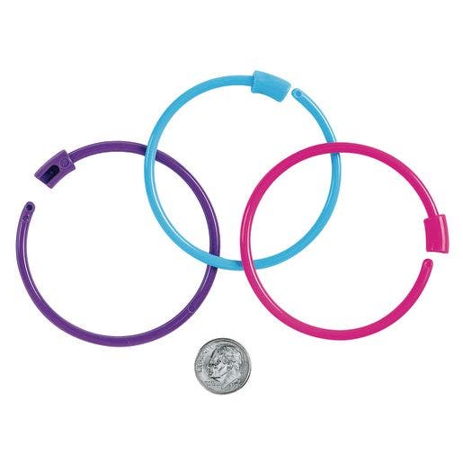 Pony Bead Bracelets Set Of 24
