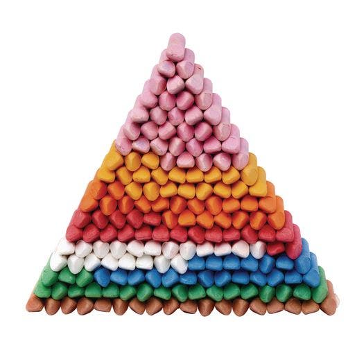Colorations Stubby Chubby Chalk Class Pack of 160