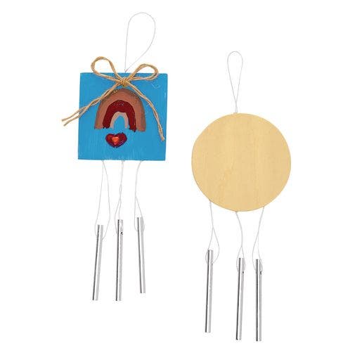 Wooden Wind Chimes Set of 12